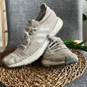 Adidas | Grey Pulseboost HD Running Shoes Women Size 10.5